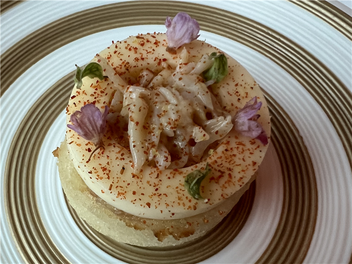crab crumpet